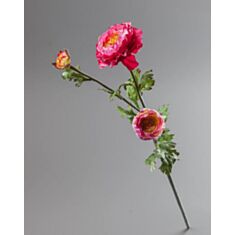 Штучна квітка Ранункулус 091F/red 73см - фото