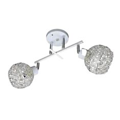 Люстра Sirius Ю 6971C/2 WH+CR - фото