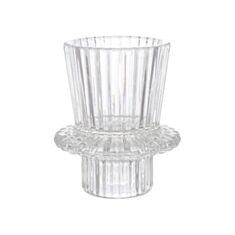 Підсвічник двосторонній BonaDi 133-002 7 см прозорий - фото