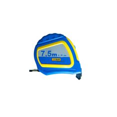 Рулетка S&R Q-Point 422775025 з гумовим гачком 7,5 м*25 мм - фото