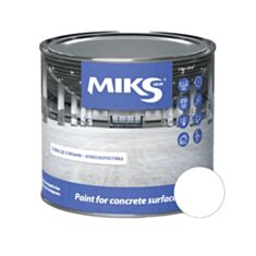 Універсальна фарба акрилова Miks Color біла 12 кг - фото