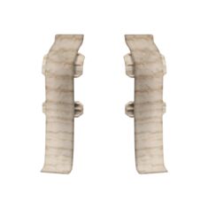 З’єднання для плінтуса Arbiton 047 дуб ліверпуль 2 шт - фото