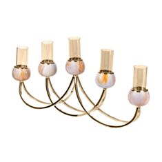 Підсвічник декоративний Lefard 811-028 на 5 свічок 50*9*24 см - фото