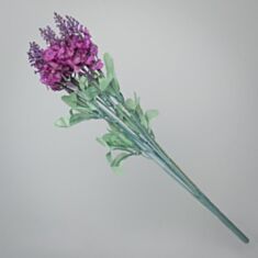Букет штучний 037FL/violet 31см - фото