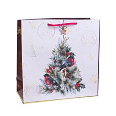 Пакет подарочный Decorize птичка 4680-W1S-701 23 см - фото