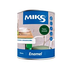 Емаль алкідна Міks color ПФ-115 темно-зелена 2,3 кг - фото