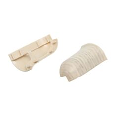 Комплект кутів зовнішніх для плінтуса ТІС 0083-ПЛГНК Клен 2 шт - фото