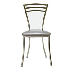 Стілець обідній металевий Molino chrome VR-05 сірий - фото