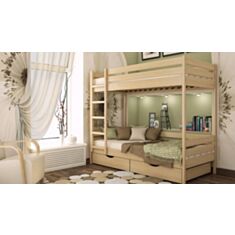 Ліжко двоярусне Дует 90*200(102) - фото