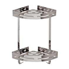 Полиця для ванни кутова подвійна Trento 58212 - фото