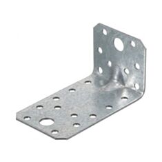 Кутник універсальний Профсталь з ребром жорсткості 90*50*55 мм - фото