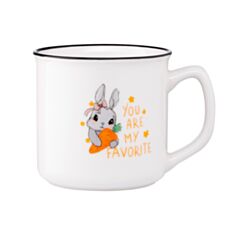 Горнятко Ardesto Cute rabbit AR3460 320 мл  - фото