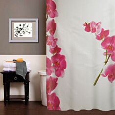Шторка для ванны Viland Орхидея КМ10084 180*200 см - фото