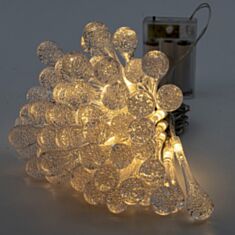 Гирлянда Altalusse INL-2709B-50 50 LED на батарейках 7,5 м теплый белый - фото