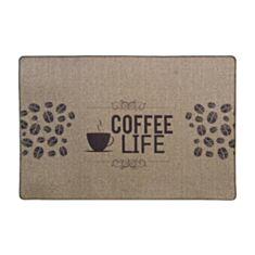 Ковер Dariana Лен Coffee life 8926 60*90 см - фото