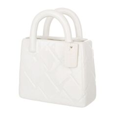Ваза BonaDi Сумочка 733-750 18 см біла - фото