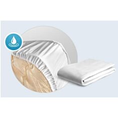 Наматрасник Iglen махровый непромокаемый с резинкой чехол 90*200 - фото