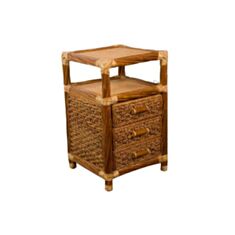 Столик журнальный twist 11 Calamus Rotan коричневый - фото