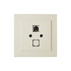 Розетка телефонна Nilson Touran 24121040 кремова - фото