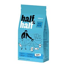 Корм для цуценят Half&Half з яловичиною 2 кг - фото