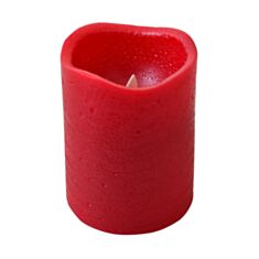 Свічка декоративна LED Yes! Fun 710357 7,5*10 см червона - фото