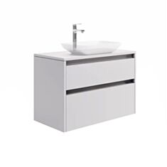 Тумба Respect-M Modern ТП-2-85 белая без умывальника 85 см - фото