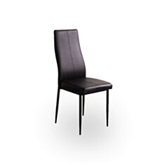 Стілець обідній металевий H-145 чорний - фото