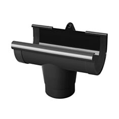 Воронка ринви Rainway 130 мм графіт - фото