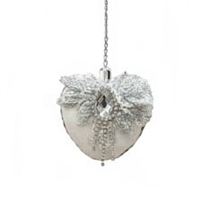 Іграшка на ялинку Флоріаль Мальва Сердечко 5202 9 см - фото