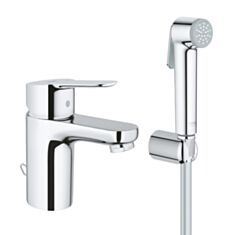 Смеситель для раковины с гигиеническим душем Grohe BauEdge 23757000 - фото