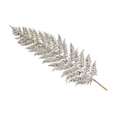 Декоративна новорічна гілка папороть Bonadi 807-039 шампань - фото