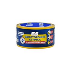 Лента двусторонняя Mustang DPP5010 на полипропиленовой основе 50 мм 10 м - фото