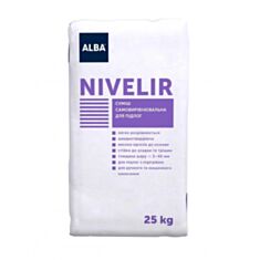 Самовыравнивающаяся смесь для пола Alba Nivelir 25 кг - фото