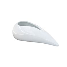 Ваза ETERNA SC1309-6,5 біла 10*15*6,5 см - фото