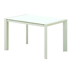 Стіл розкладний скляний AF1017DT білий - фото