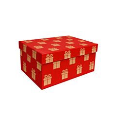 Коробка подарункова Дім Упаковки Подарунки 1110001606 29*22*12,5 см - фото