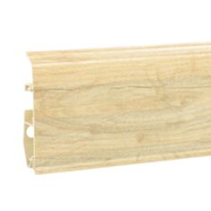 Плінтус Korner EVO 70 018 дуб пастельний 70*20,7*2500 мм - фото