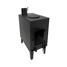 Піч Буржуйка Metalzavod BP-60V з варильною поверхнею 4 мм - фото