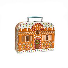 Коробка подарункова Дім Упаковки Новорічний пряник 6103021851 20*15*8,5 cм - фото