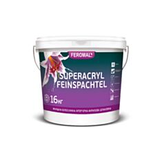 Шпаклівка акрилова фінішна Feromal 1 Superacryl Feinspachtel 5 кг - фото