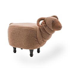 Пуф детский Baranek Bartek коричневый - фото