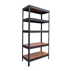 Стелаж Drabest 5 полиць горіх - фото