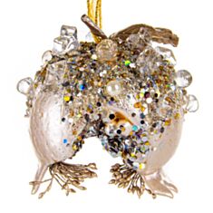 Іграшка на ялинку Гранат Lefard 66-103 9 см - фото