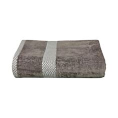 Рушник махровий Soho Velur Coffe 50*90 см коричневий - фото