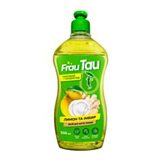Засіб для миття посуду Frau Tau Лимон та імбир 500 мл - фото