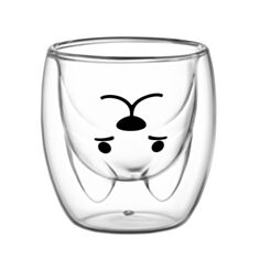 Набір чашок Ardesto Animals AR2620AD з подвійними стінками 200 мл 2 шт - фото