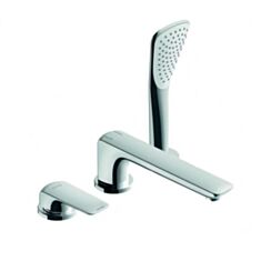 Смеситель для ванны на три отверствия Kludi Ameo 414470575 хром - фото