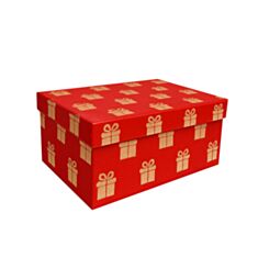 Коробка подарункова Дім Упаковки Подарунки 1110001608 33*25,5*14,5 см - фото