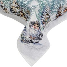 Скатертина гобеленова Прованс Казкові гноми 135*220 см - фото