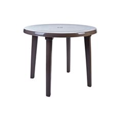 Стол Алеана 00011 круглый капучино - фото